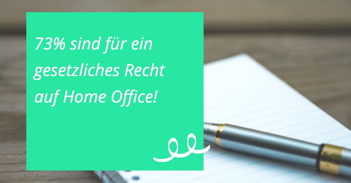 Home Office Statistiken gesetzlich