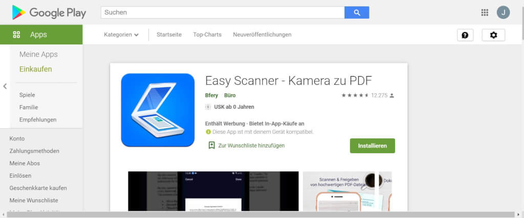 Scan Apps Easy Scanner