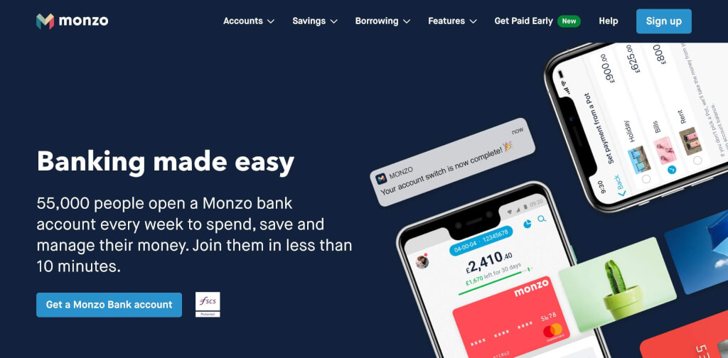 Monzo Banking FinTech