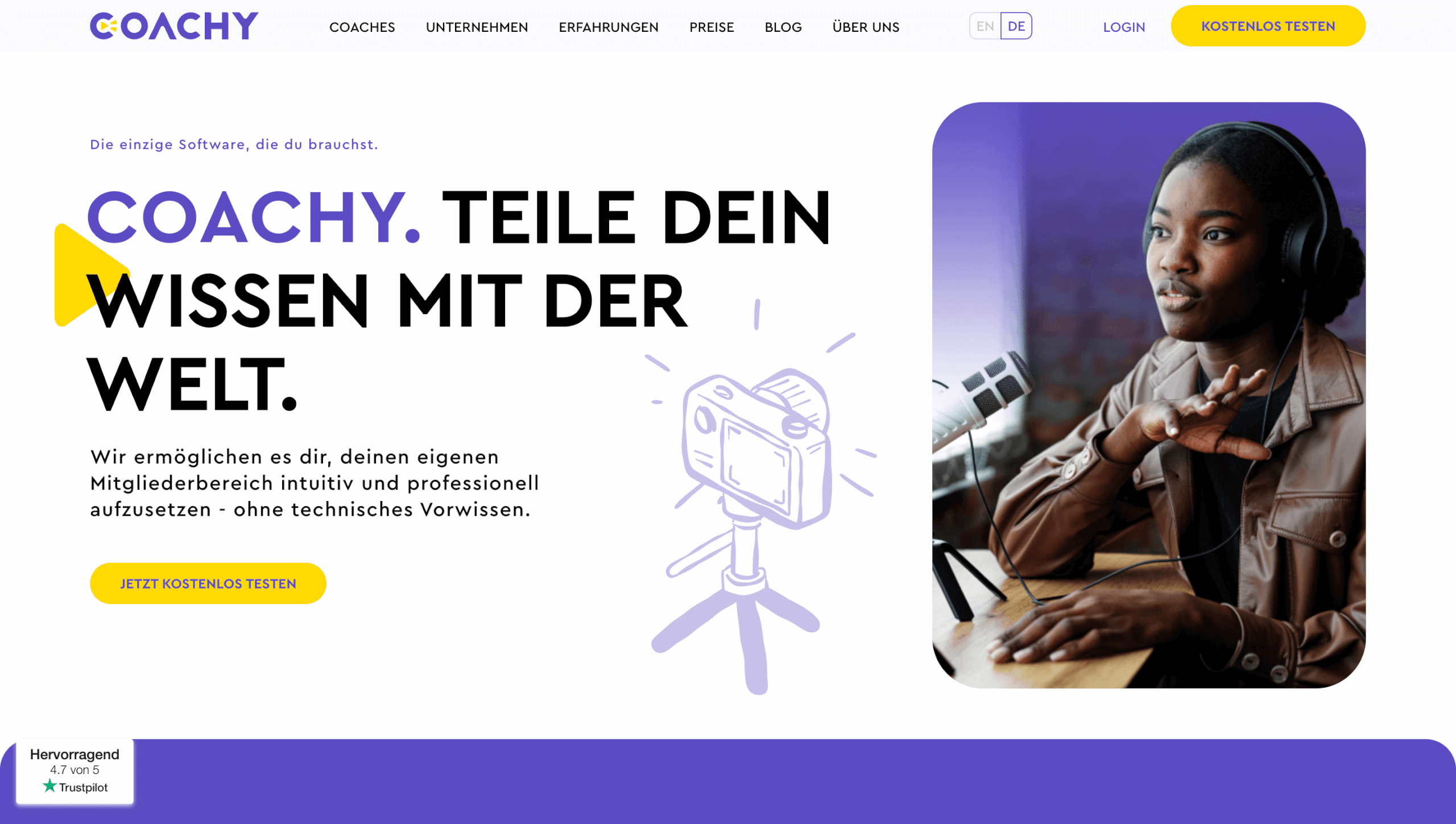 Online Kurs Plattform COACHY