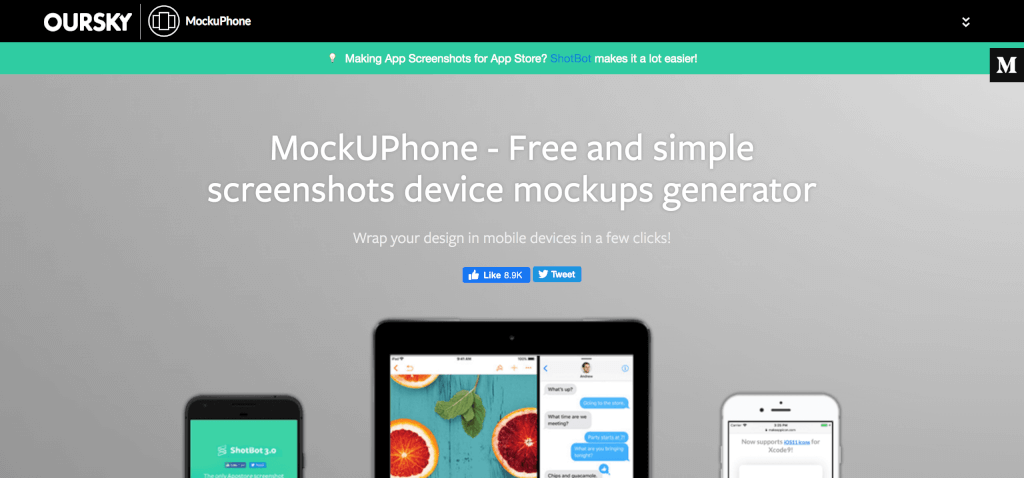 Mockups erstellen MockUPhone