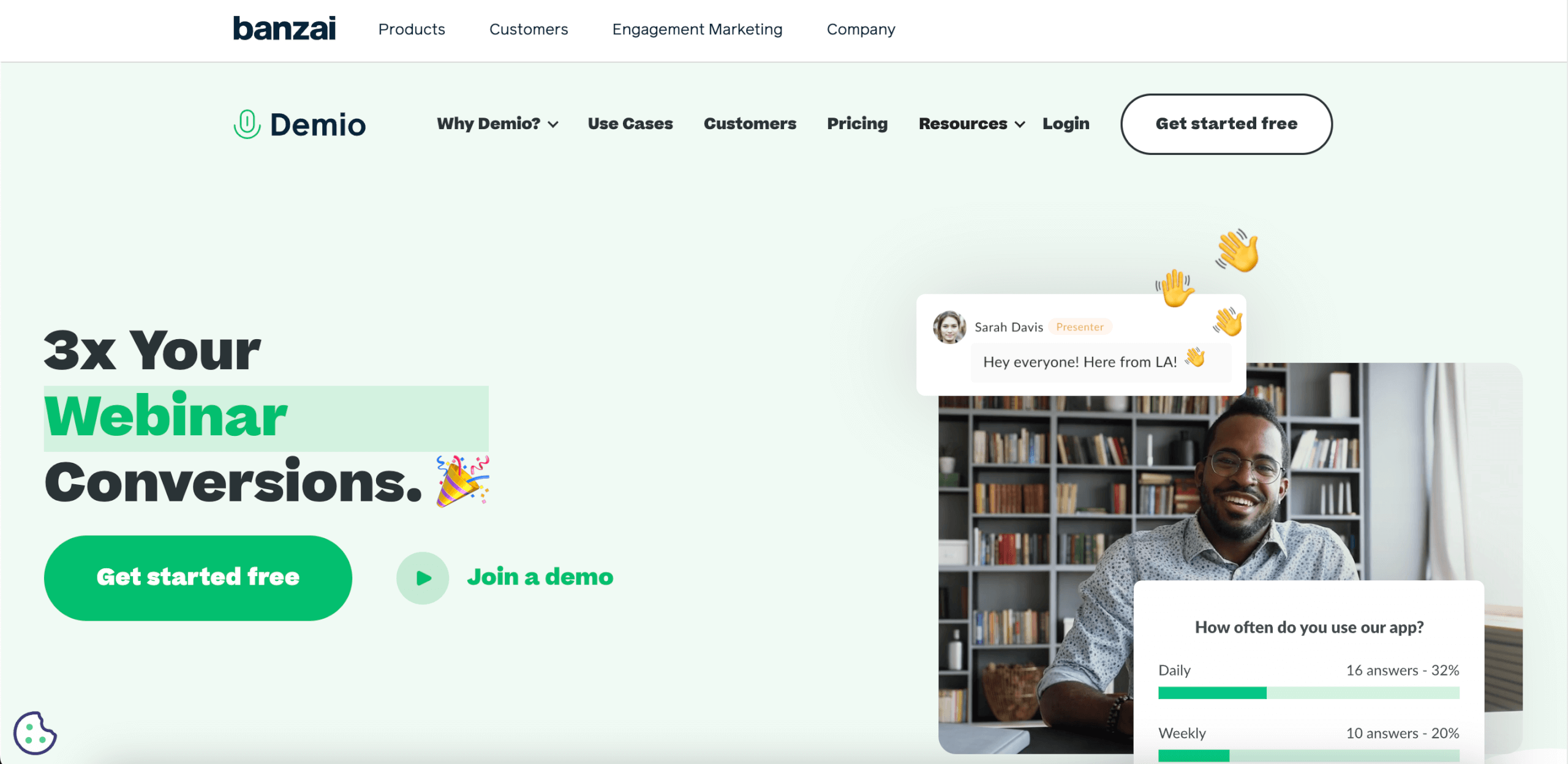 Automatisierte Webinare Anbieter demio