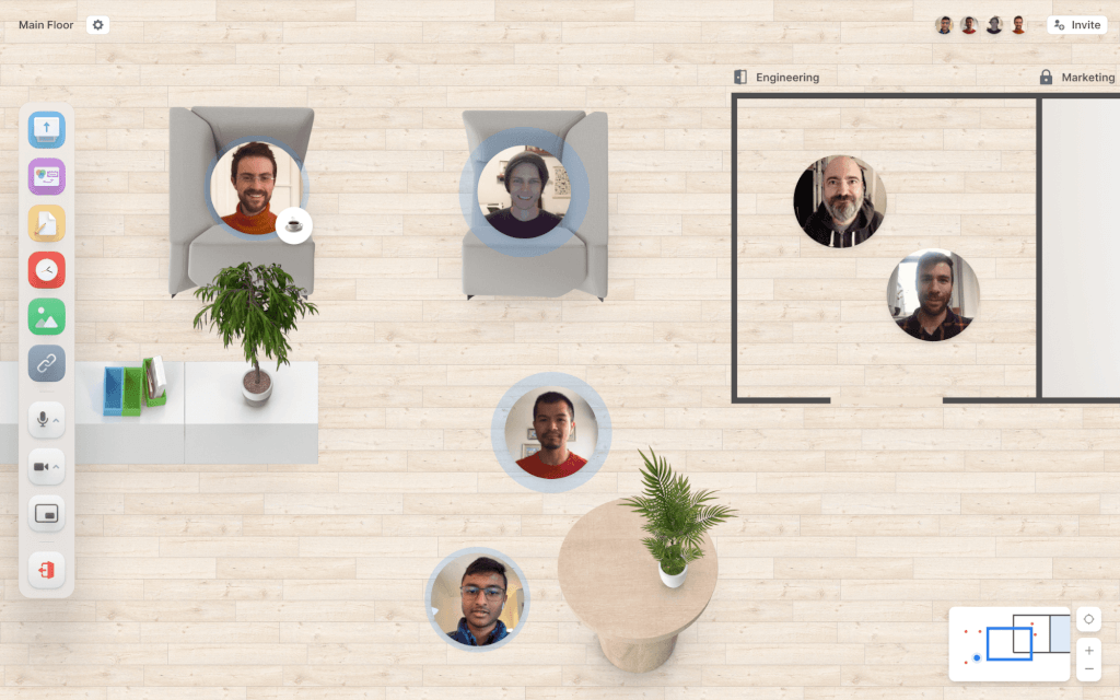 TeamFlow HQ Virtual Workplace Software
