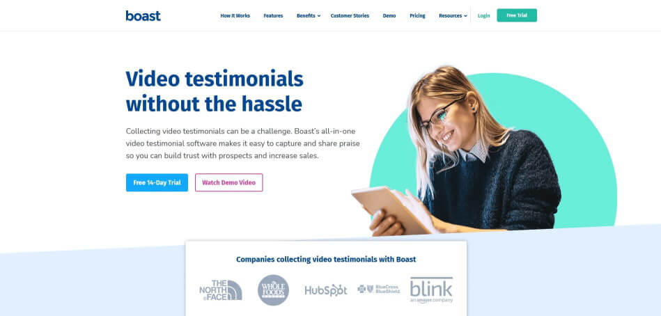 video testimonials video testimonials software video testimonials service video testimonials on website testimonial videos Boast