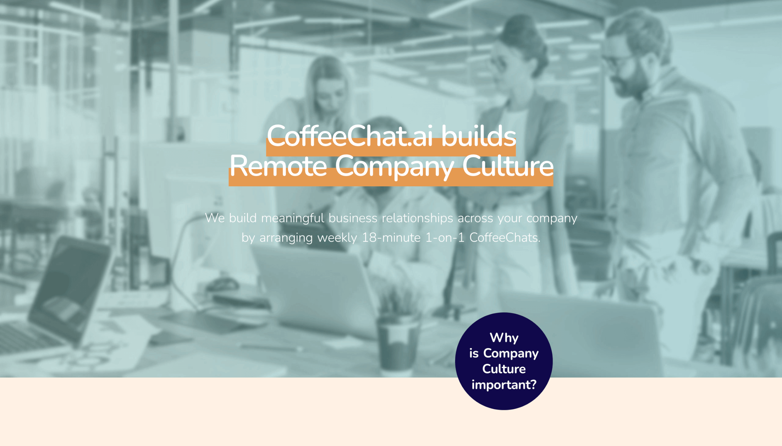 Virtuelle Kaffeepause CoffeeChat ai