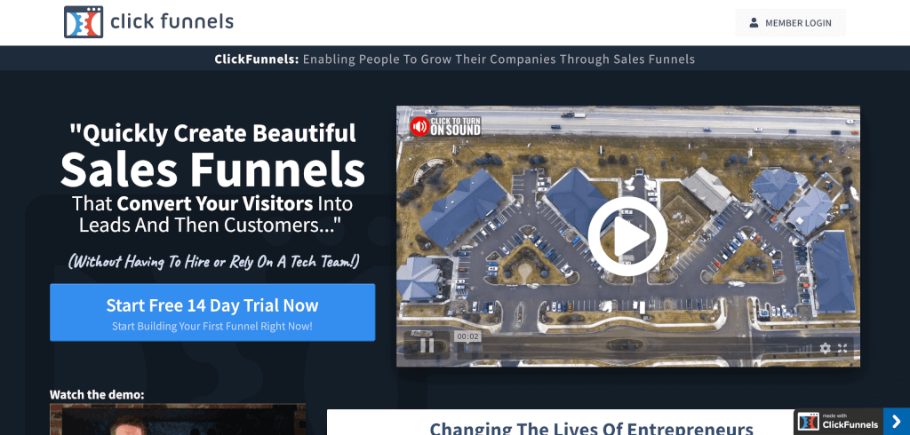 Funnel Software ClickFunnels