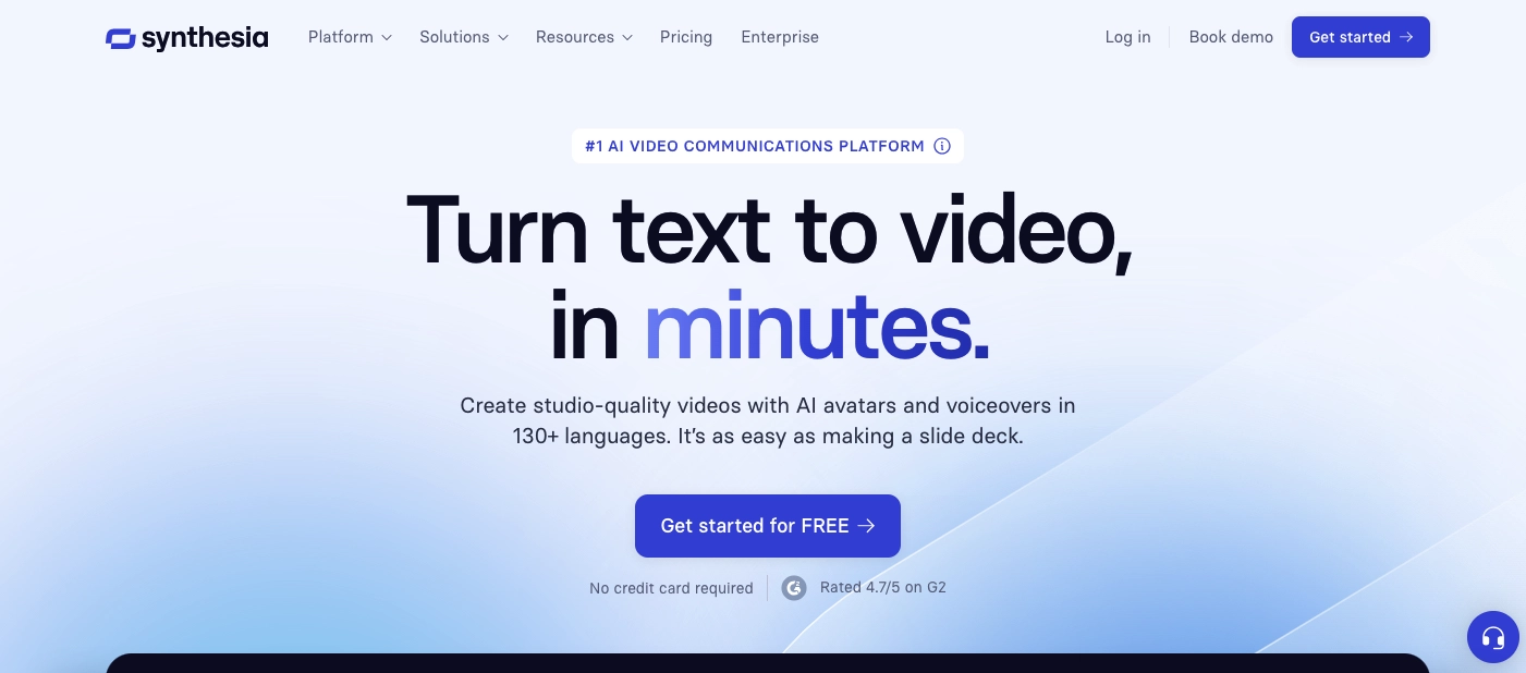 KI im Marketing Tools synthesia