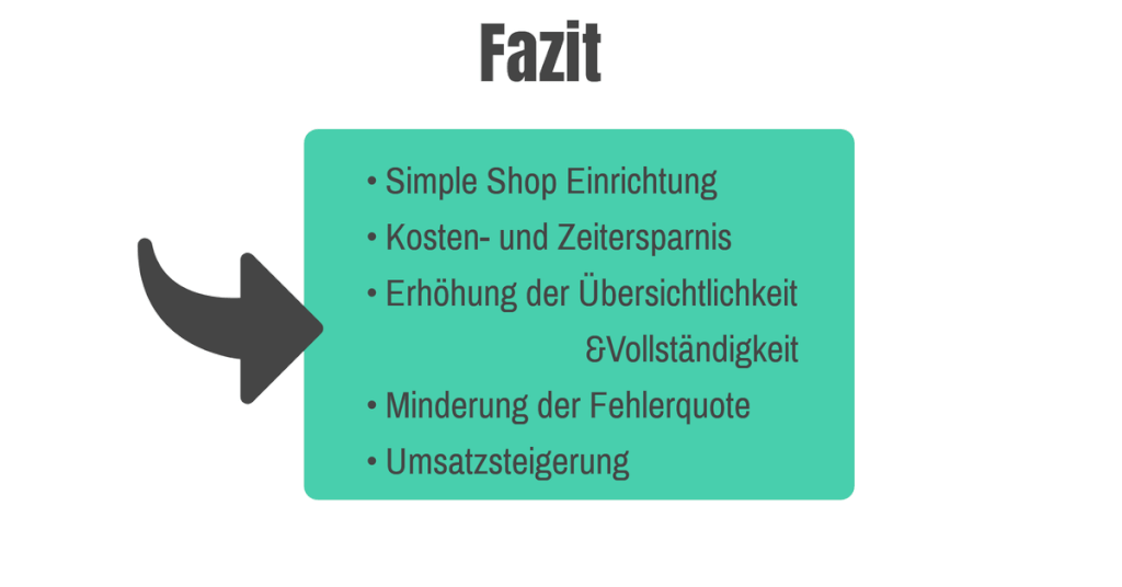 Fazit Verleihsoftware