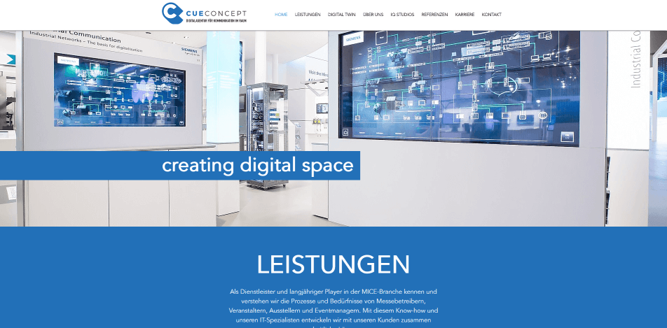 online messe virtuelle messe software cueconcept