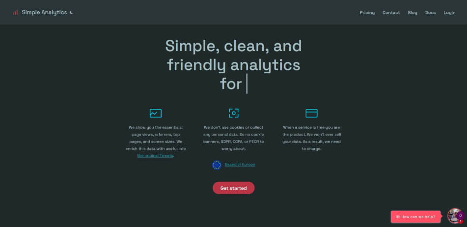 Privacy Friendly Analytics datenschutzfreundliche Analytics datenschutzfreundliches Tracking Google Analytics Alternative Simple Analytics