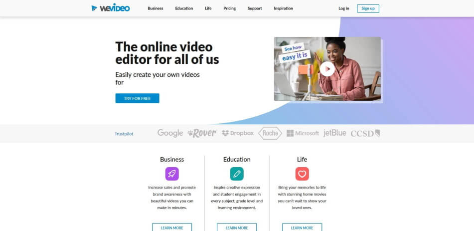 video online schneiden video schneiden online video schneiden online video editor online editor video video online editor WeVideo