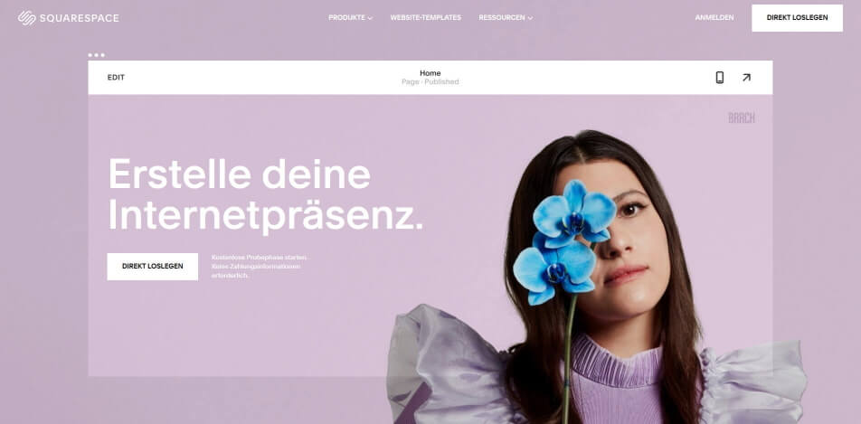 digitale produkte verkaufen plattform squarespace