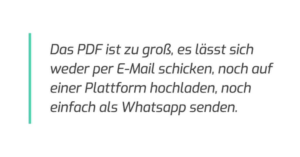 Grosse Dateien verschicken Zitat 1