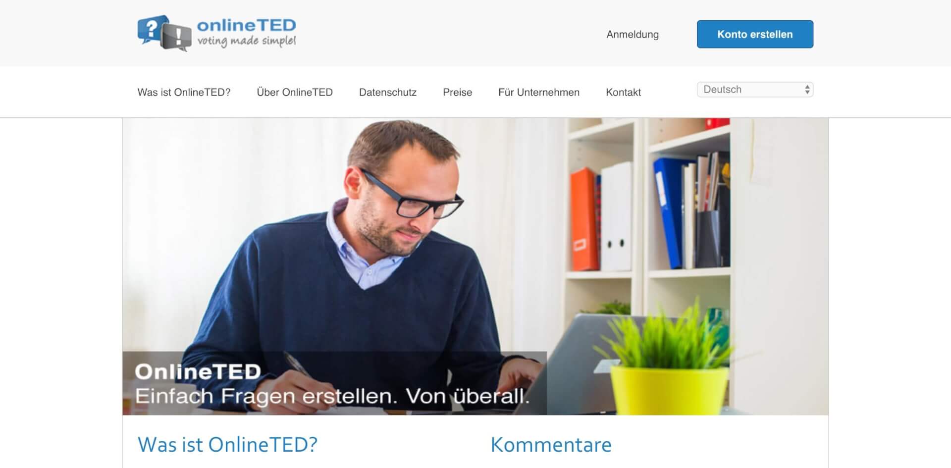 OnlineTED Voting Tool interaktiver Vortrag JSS Digital 1 