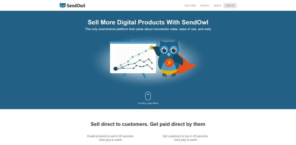 digitale produkte verkaufen plattform sendowl
