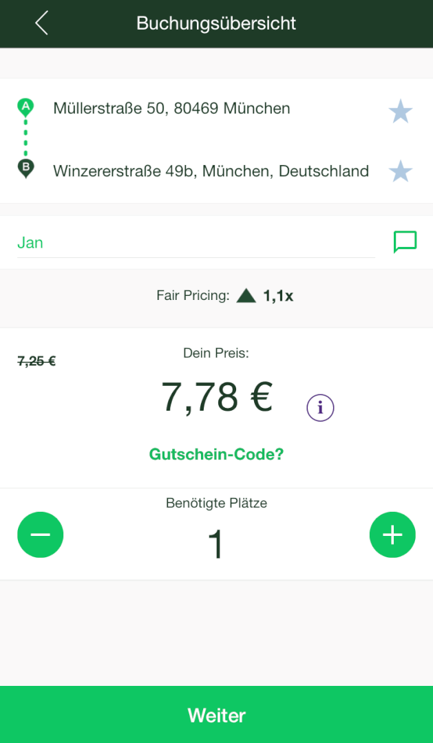 Beste Taxi App Vergleich   Clever Shuttle