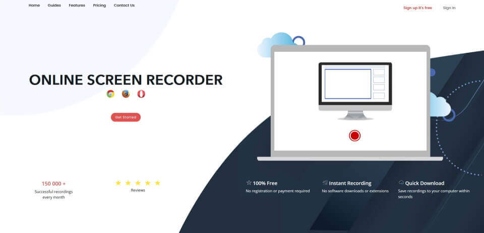 internet video aufnehmen ScreenApp