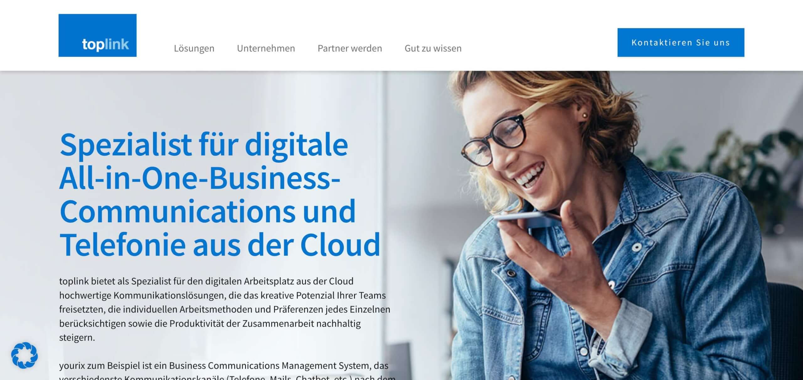 Cloud Telefonanlagen Digitaler Arbeitsplatz toplink digital affin 1