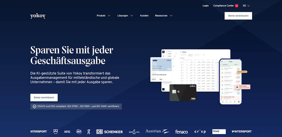 ausgabenmanagement software Yokoy