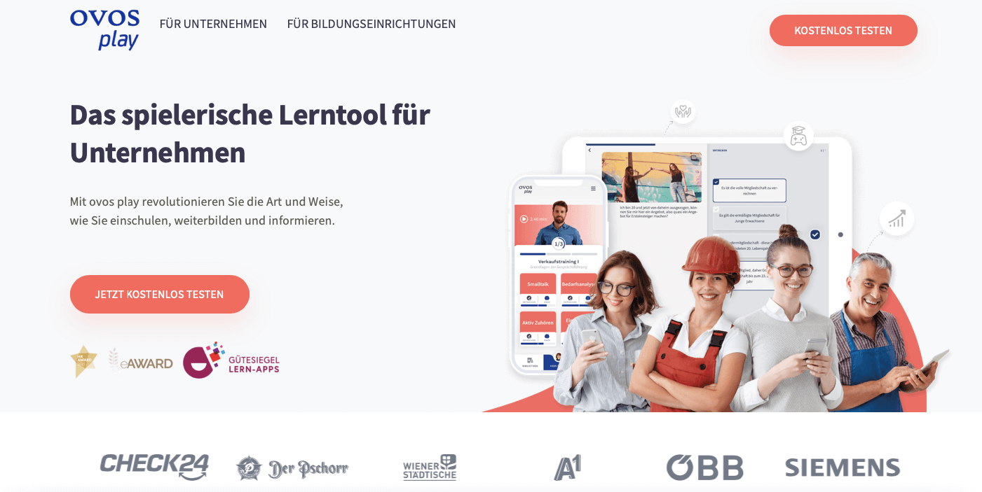 Preboarding Software Anbieter Ovos Play