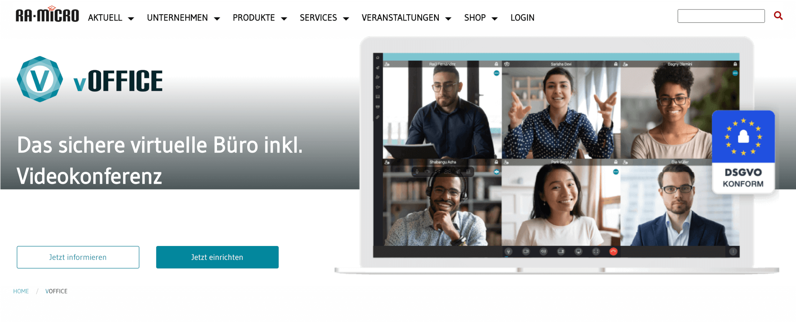 vOffice Anbieter