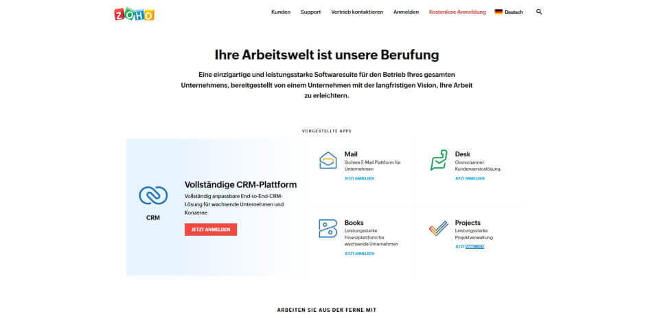 wissensmanagement tools uebersicht ZohoDesk