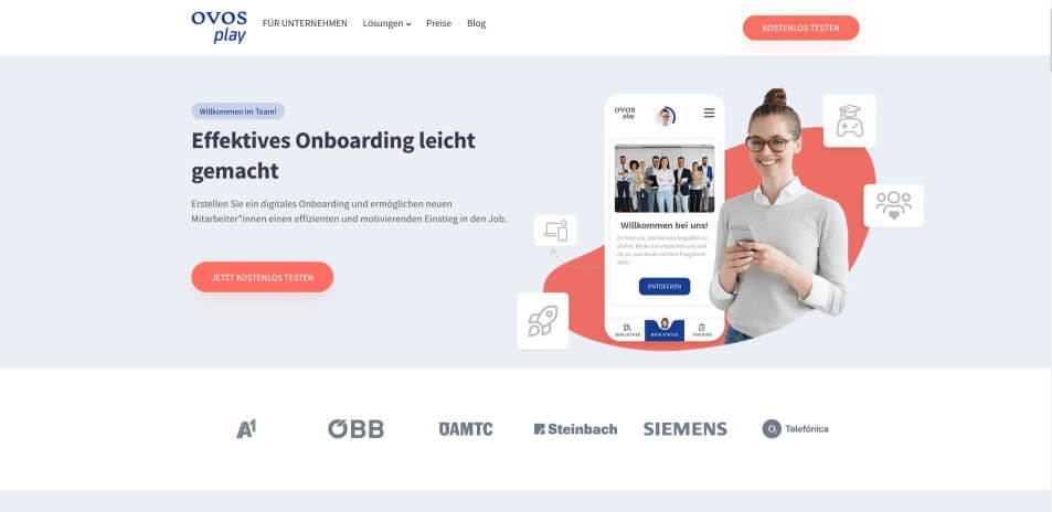 Onboarding Software ovos play
