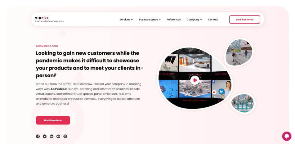 virtueller showroom addvideos