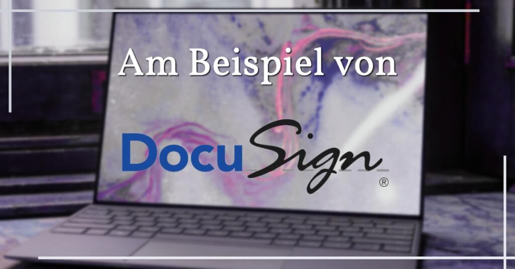 Digitale Signatur DocuSign