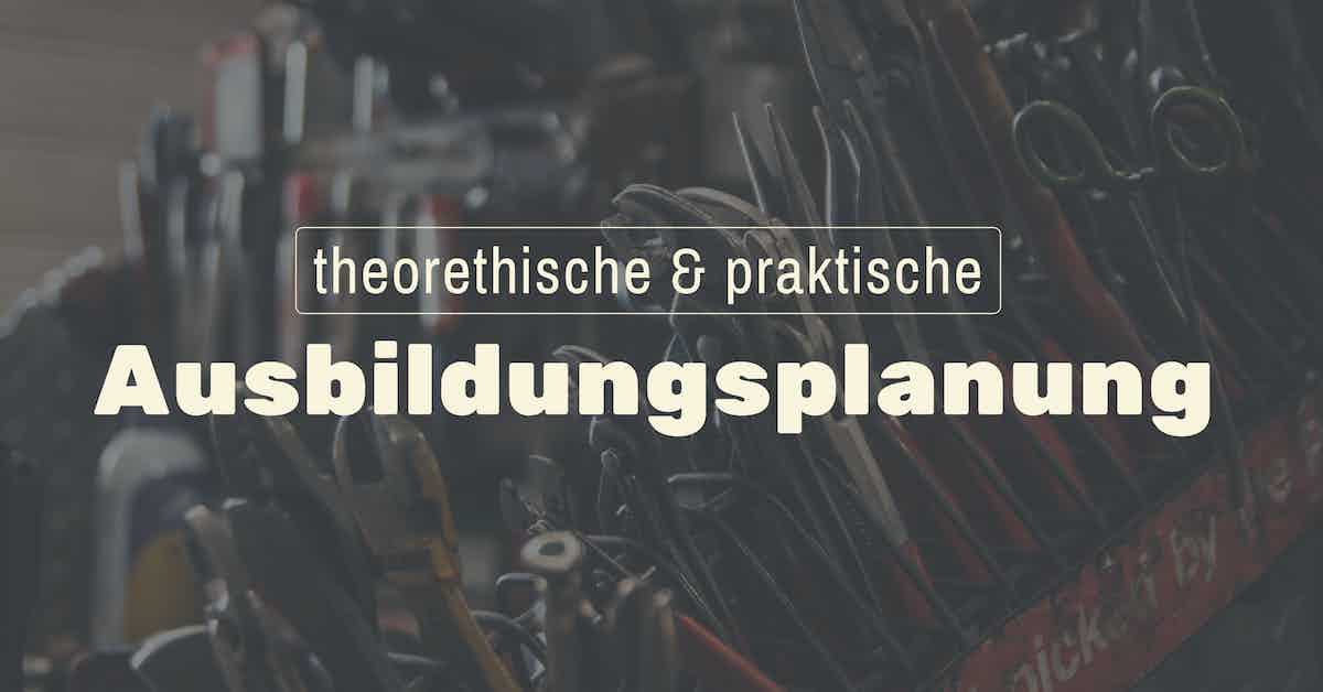 ausbildungssoftware ausbildungsplanung 1
