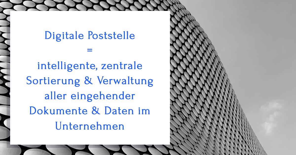 Digitale Poststelle Was ist das