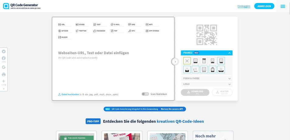 qr code marketing ideen online qr code generator online qr code generator kostenlos qr code erstellen kostenlos QR Code Generator