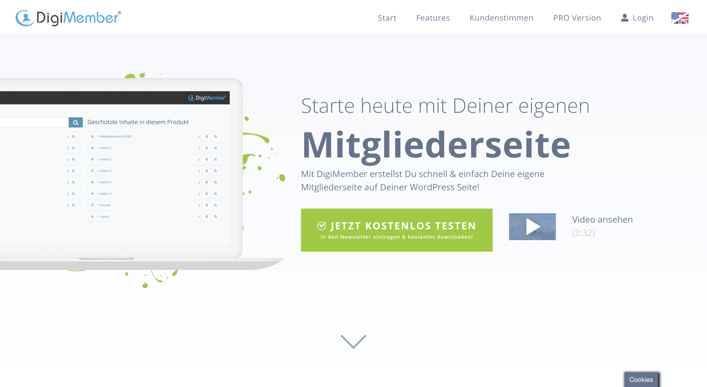 Mitgliederbereich erstellen DigiMember