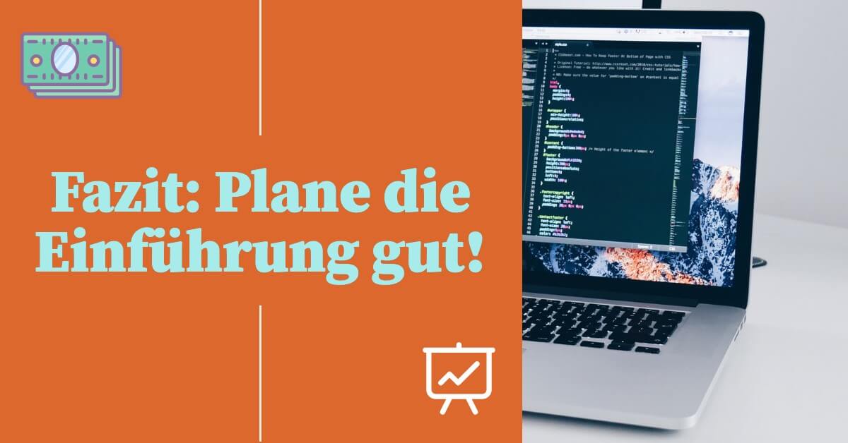Neue Software einfuehren Fazit