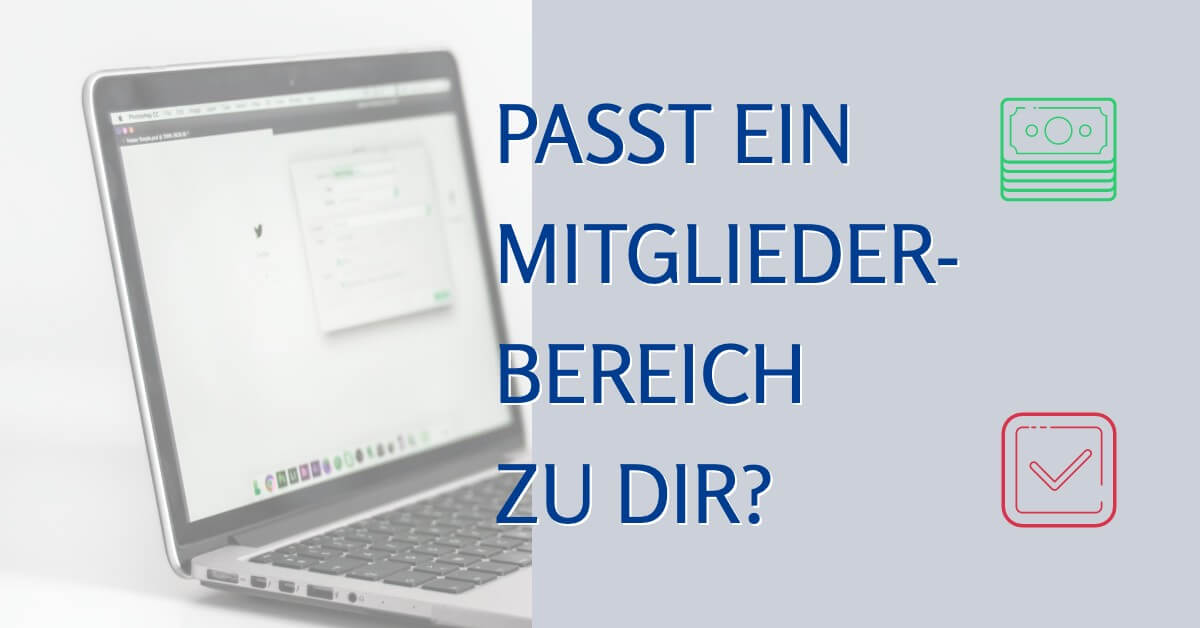 Mitgliederbereich erstellen Passt