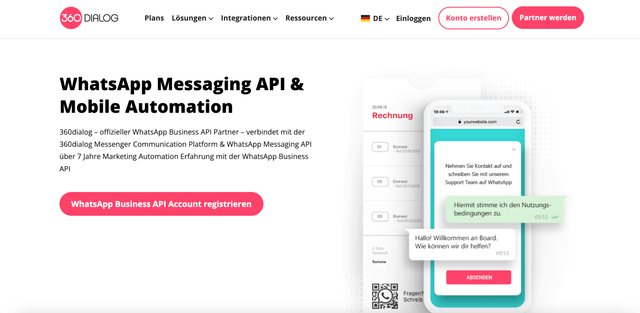 Whatsapp Newsletter Anbieter 360 Dialog