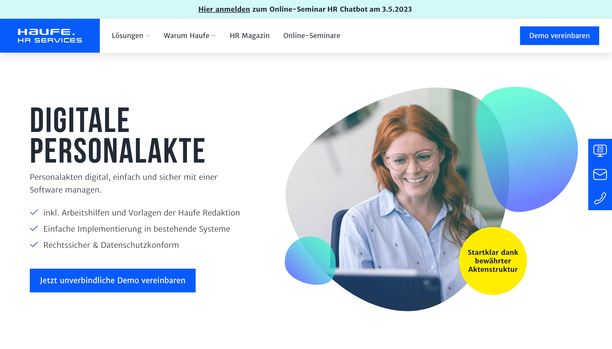 Digitale Personalakte Digitale Personalakte Elektronisch und Sicher Haufe