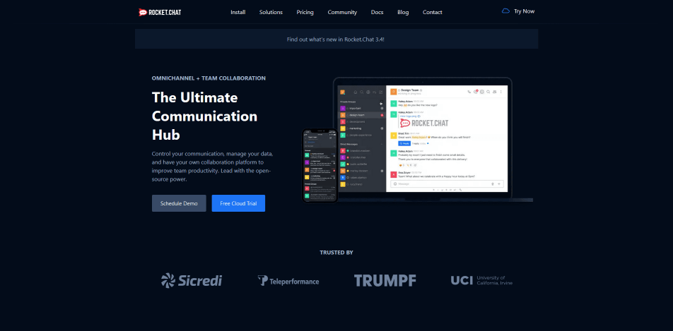 videokonferenz software rocket.chat
