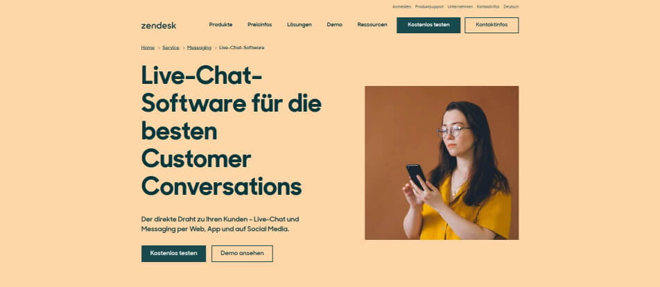 live chat software zendesk