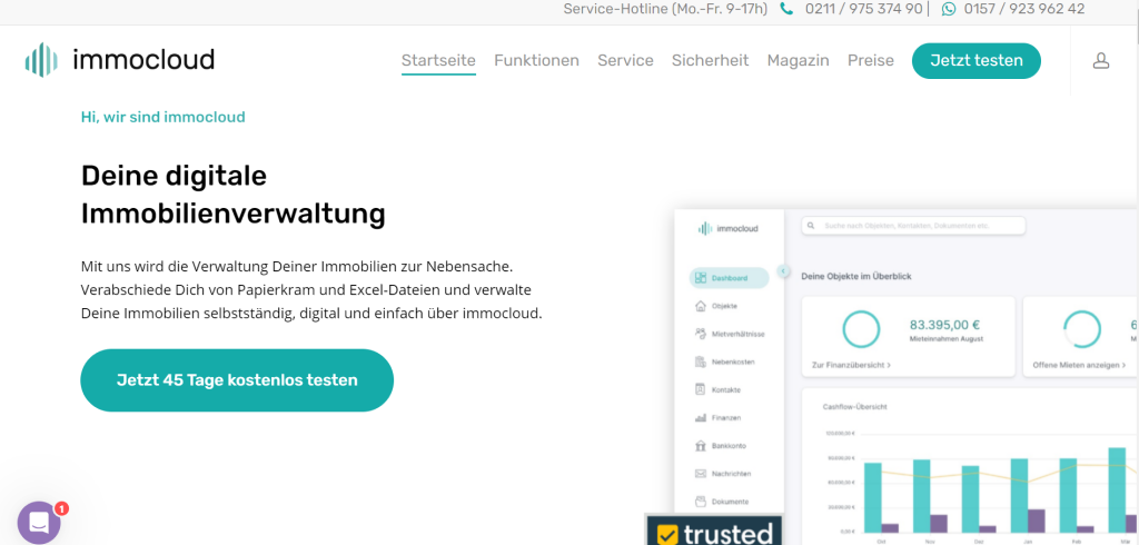 Heizkostenabrechnung online immocloud