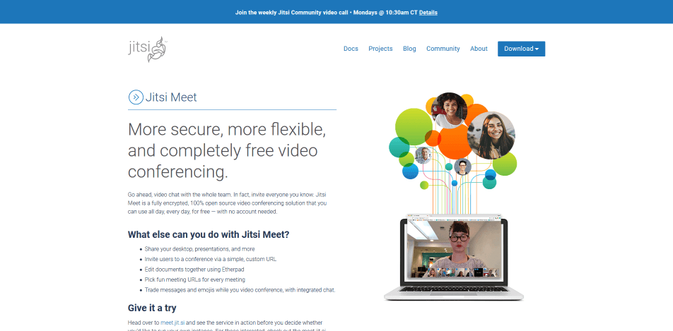 videokonferenz software jitsi meet