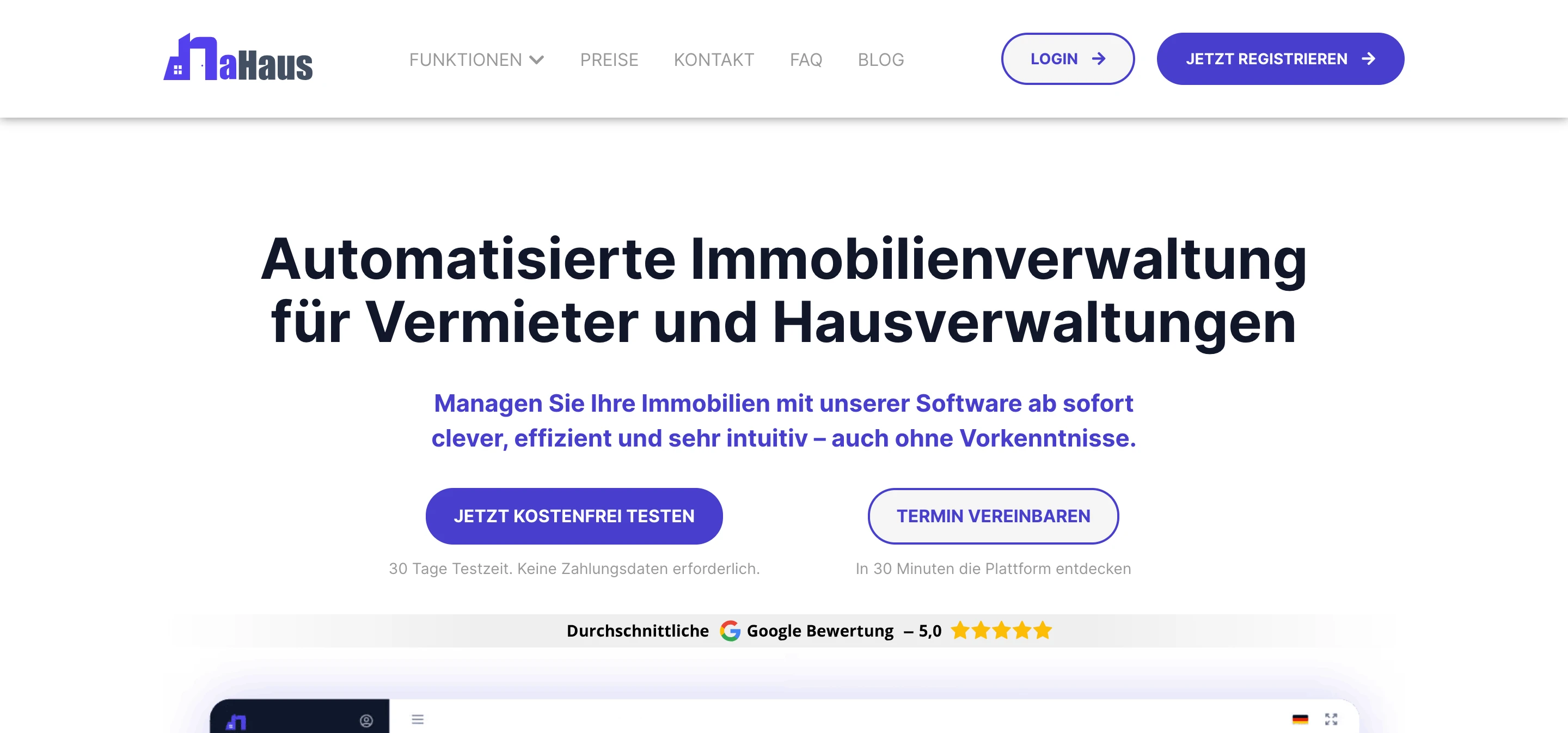 nahaus startseite hausverwaltung digitalisieren