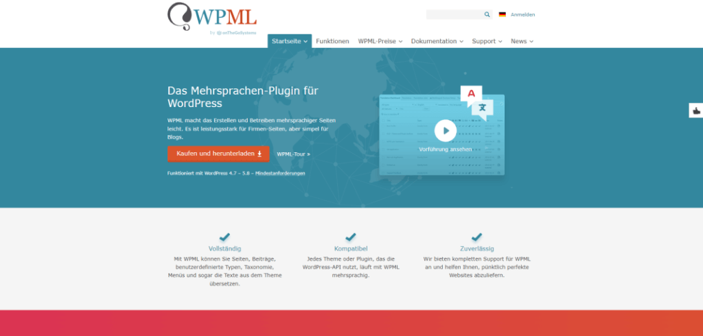 multilinguale website wpml