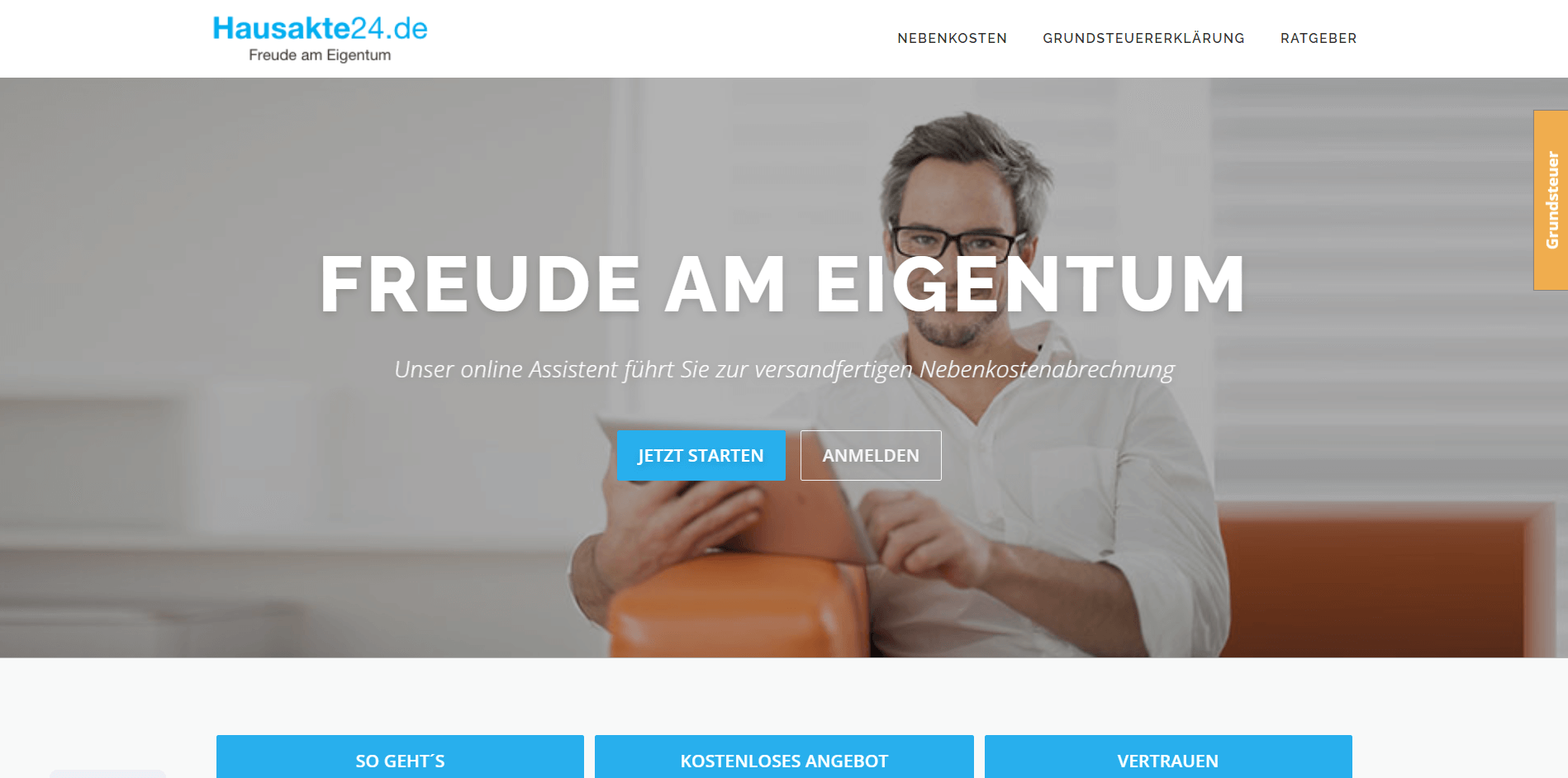 Digitale Nebenkostenabrechnung Hausakte24