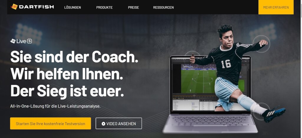 Videoanalyse im Fussball Dartfish 1 