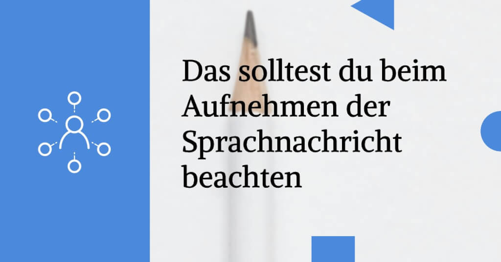 Sprachnachrichten E Mail Marketing Aufnahme