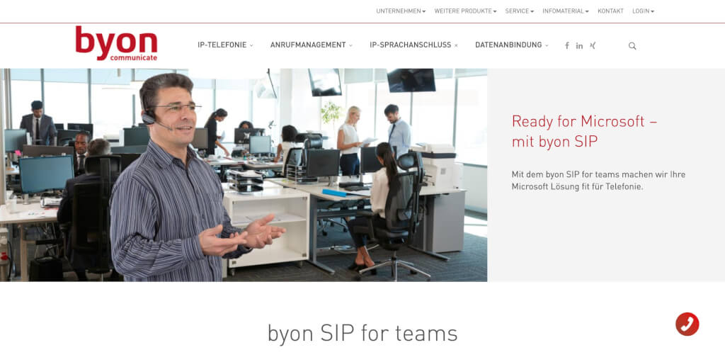 byon SIP for teams   Digital Affin   Telefonieren mit Teams