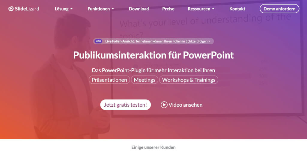 SlideLizard Tool Interaktive Praesentation   Digital affin 1 