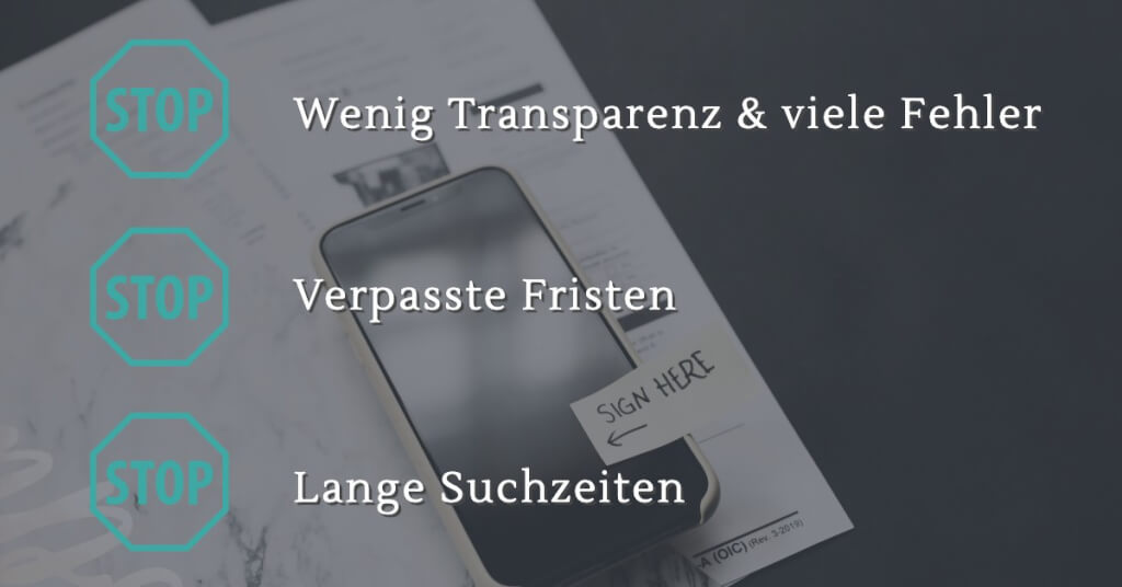 Digitales Vertragsmanagement Probleme 1