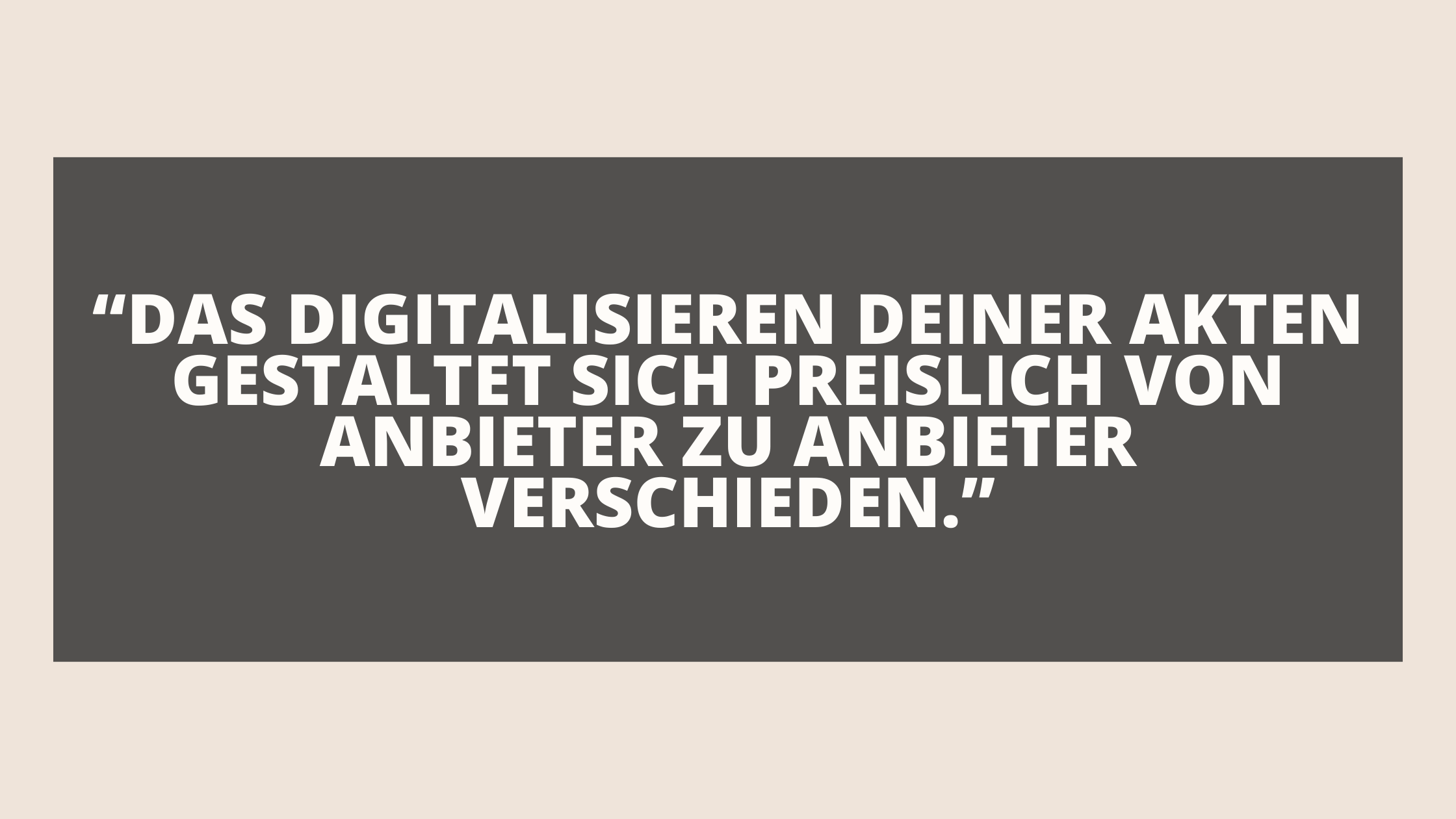 Bauakten digitalisieren Preise